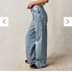 We The Free Tinsley Baggy High-Rise Jeans- 30